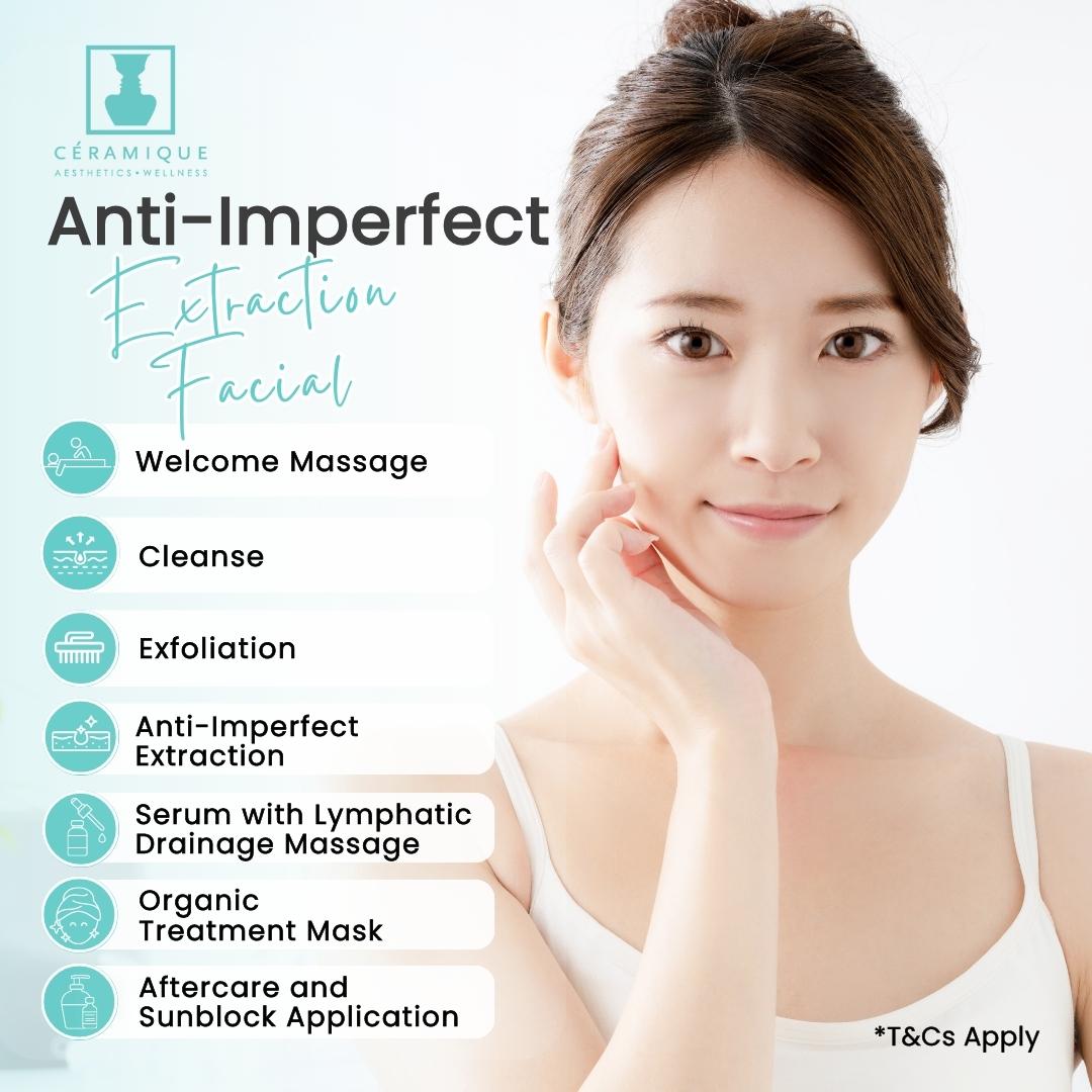 Anti-Imperfect Extraction Facial