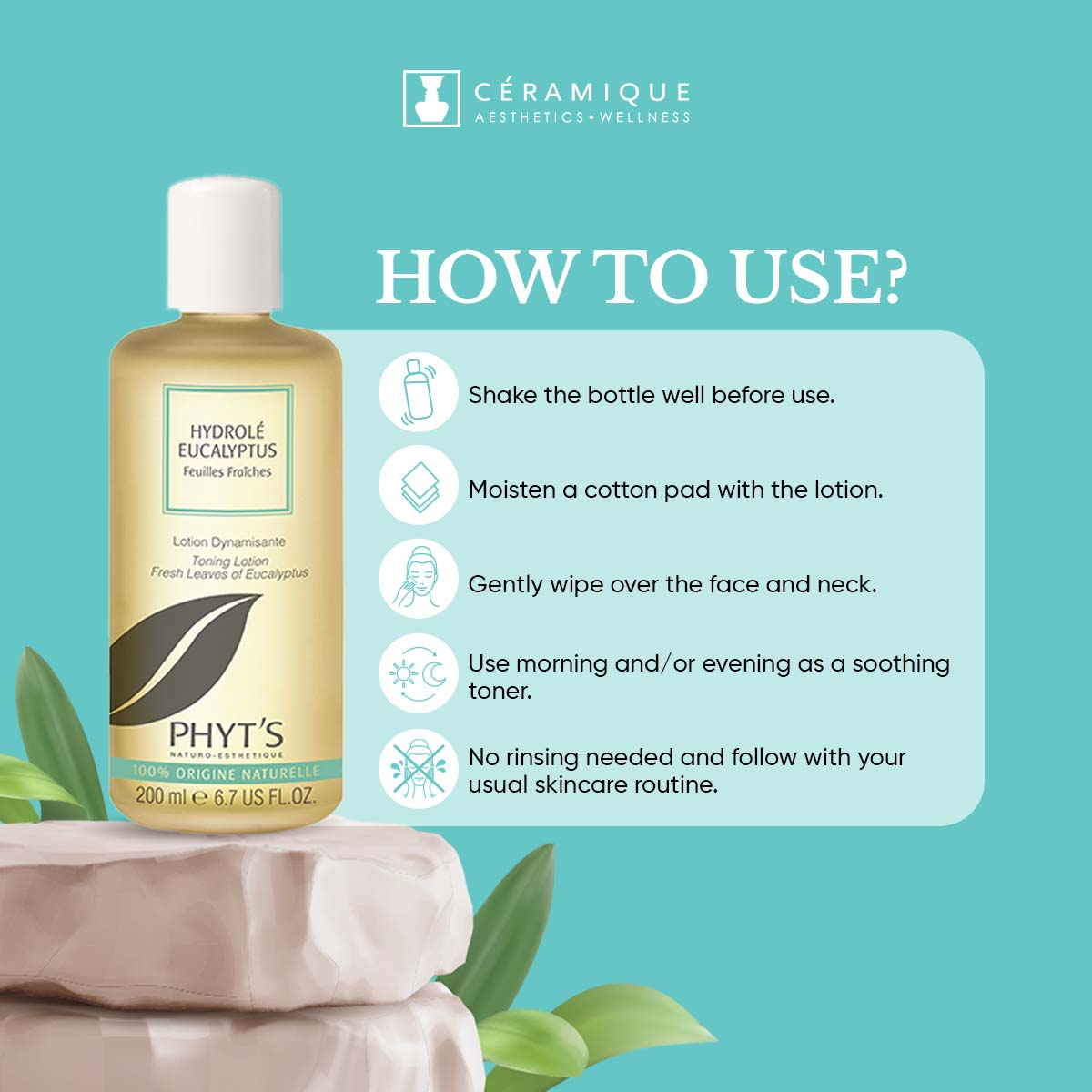 Phyt's Eucalyptus Purifying Toner (Hydrolé Eucalyptus) | Natural | Organic