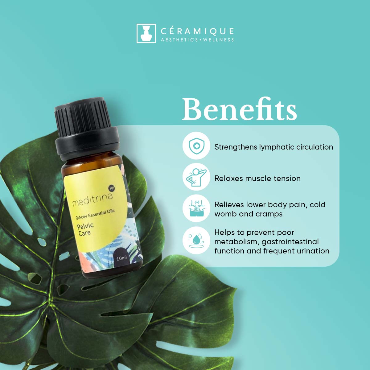 Meditrina QiActiv® TCM Essential Oils | Pelvic Care | Natural | Organic
