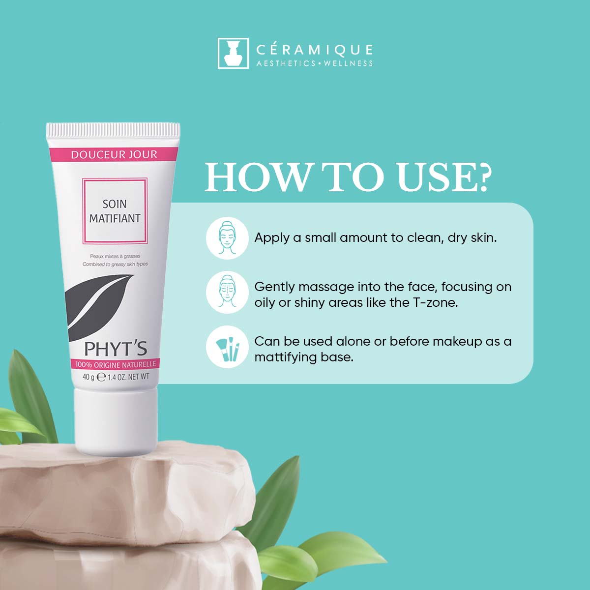 Phyt's Mattifying Day Cream (Soin Matifiant) | Natural | Organic