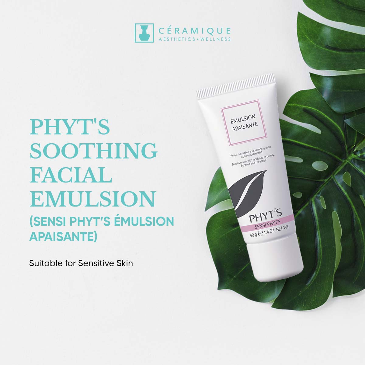 Phyt's Soothing Facial Emulsion for Sensitive Skin (Sensi Phyt's – Émulsion Apaisante) | Natural | Organic