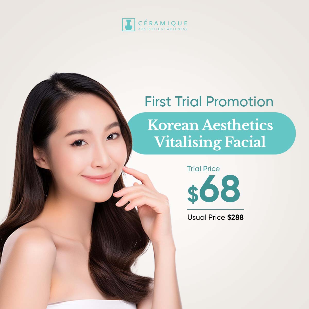 Korean Aesthetics Vitalising Facial | First Trial