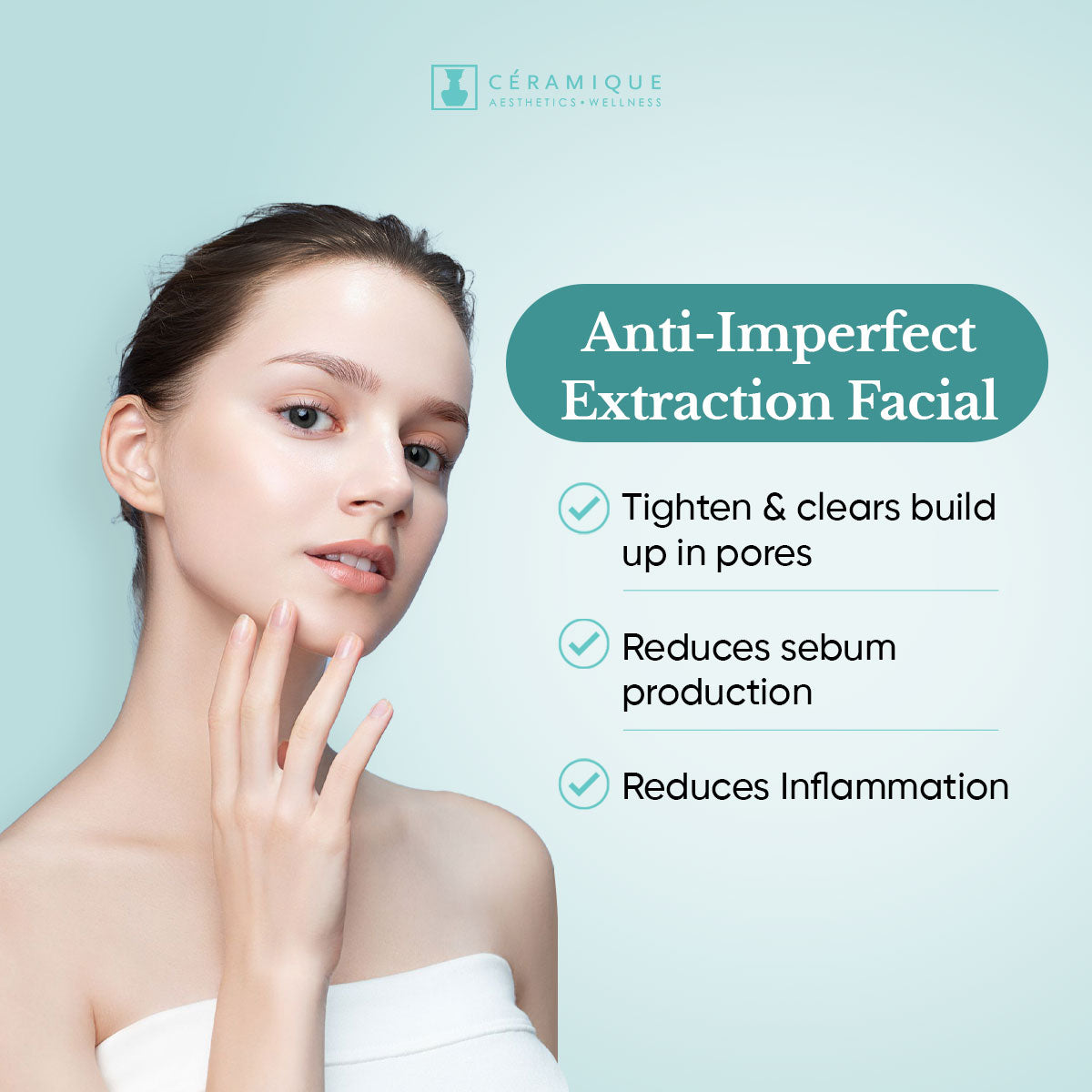 Anti-Imperfect Extraction Facial