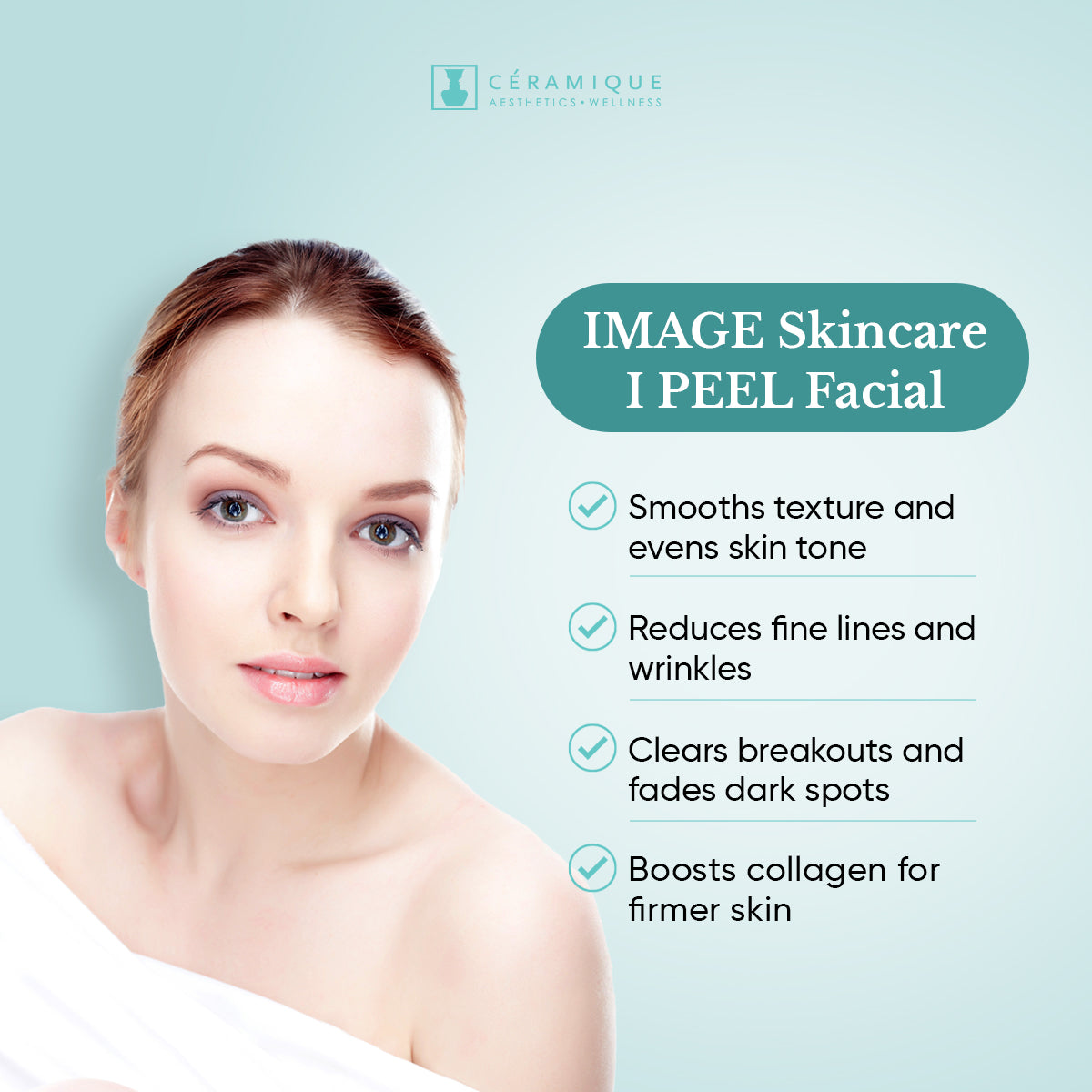 IMAGE Skincare I PEEL Facial (Customizable)