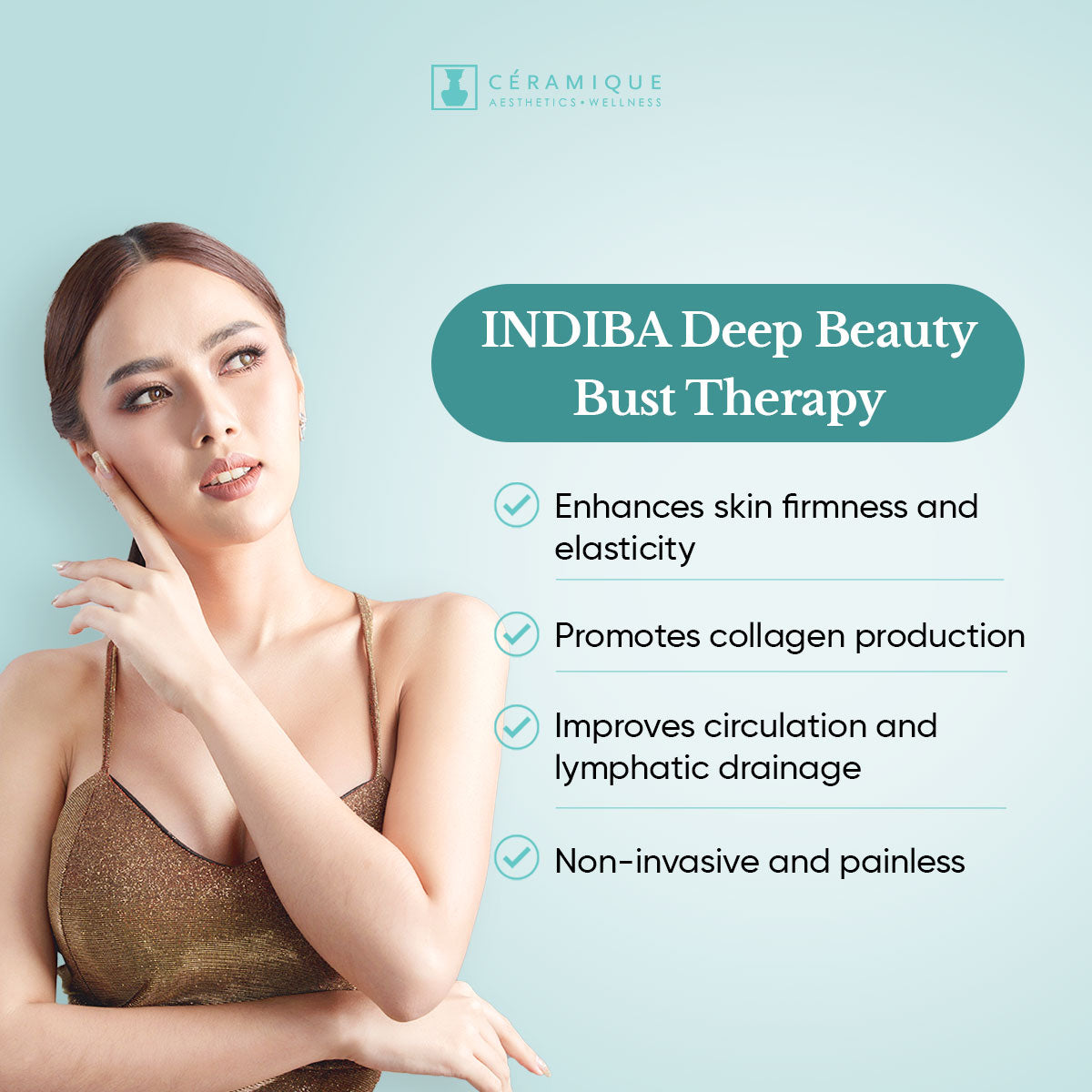INDIBA Deep Beauty Bust Therapy
