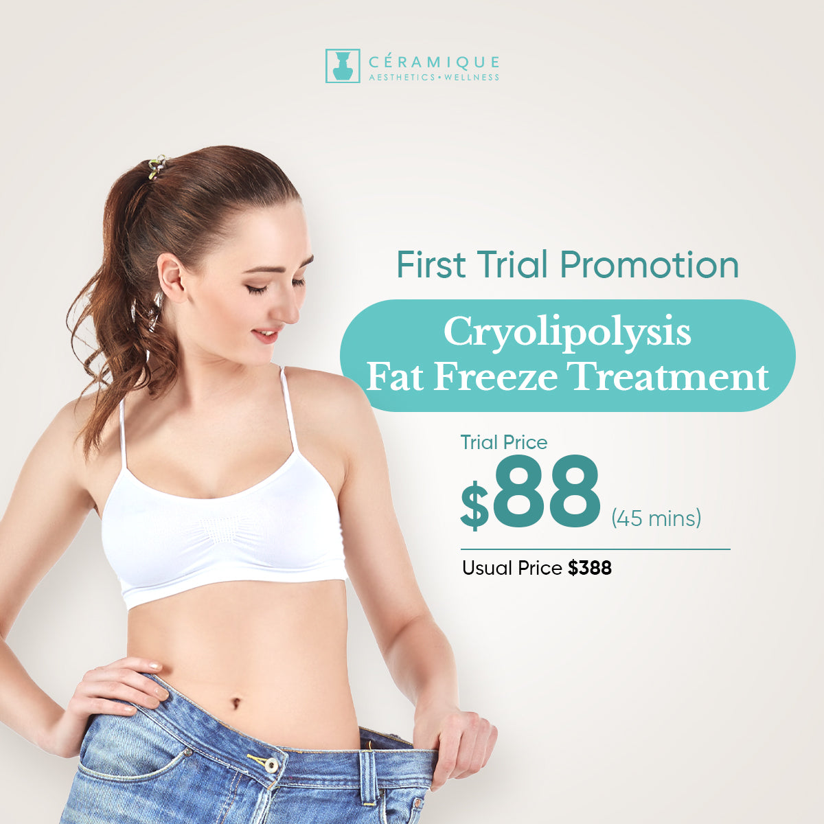 冷冻溶脂| 首次试用– Ceramique Aesthetics