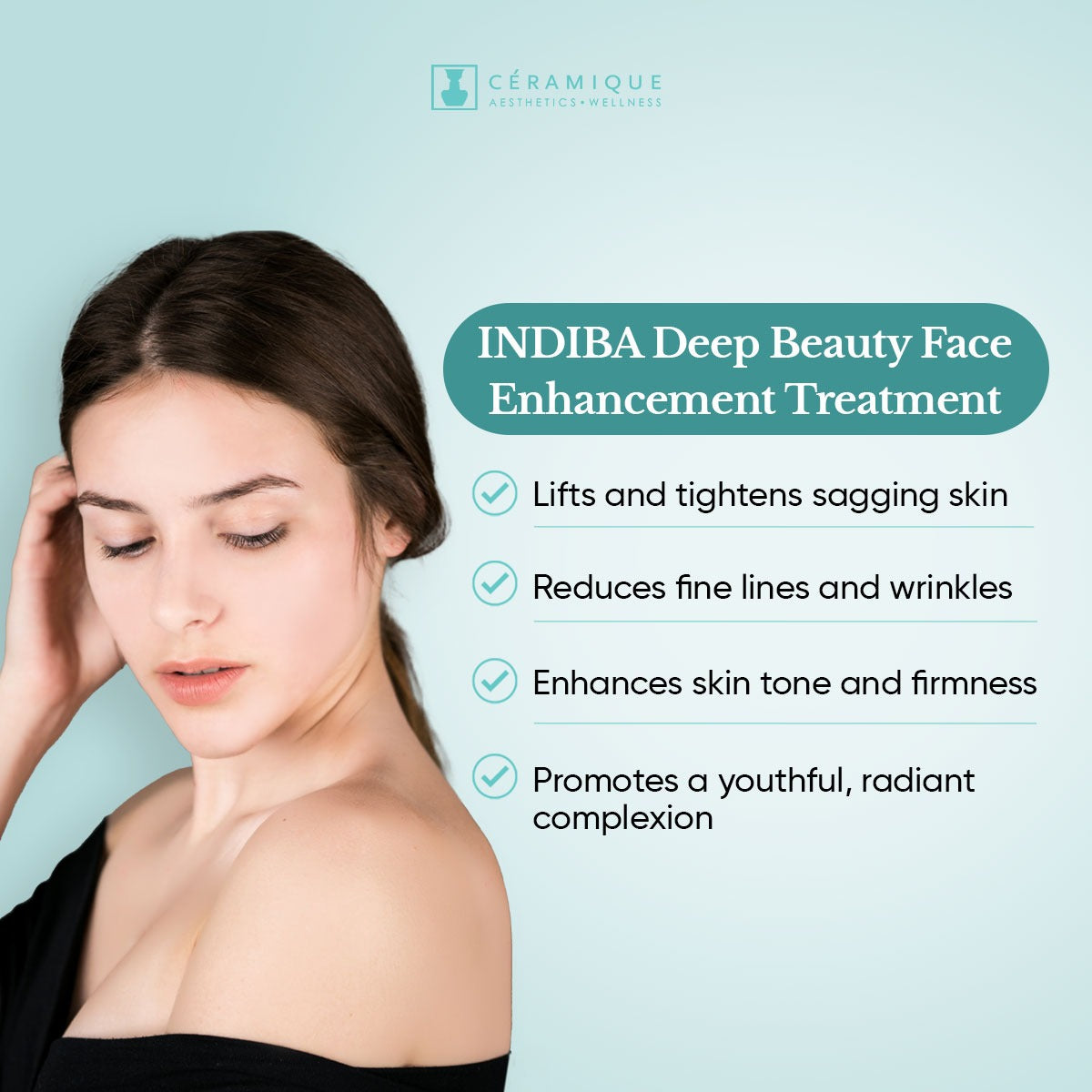 INDIBA Deep Beauty Face Enhancement Treatment