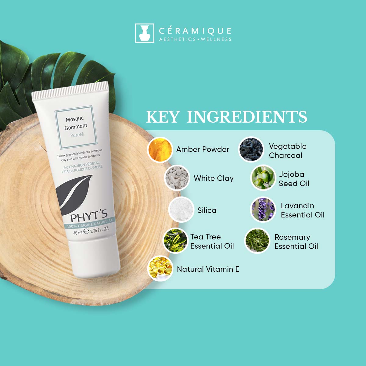 Phyt's Purity Exfoliating Mask (Masque Gommant Pureté) | Natural | Organic