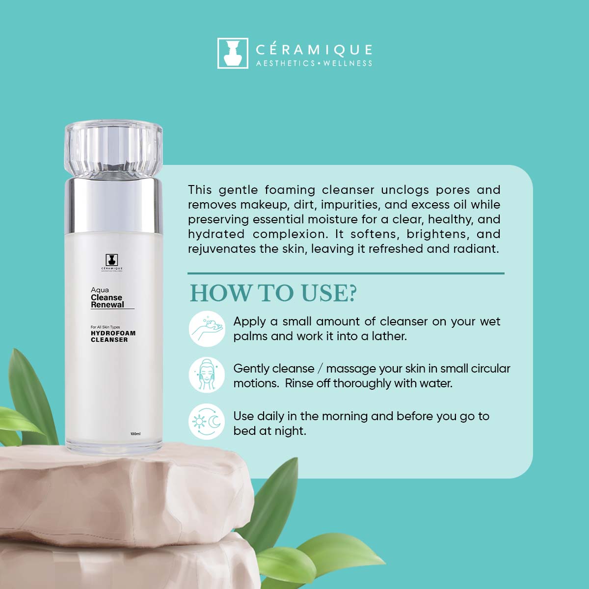 Ceramique Aqua Cleanse Renewal | Natural