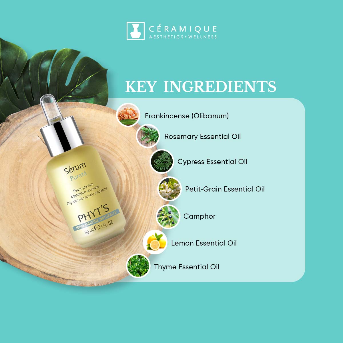 Phyt's Purity Serum (Sérum Pureté) | Natural | Organic