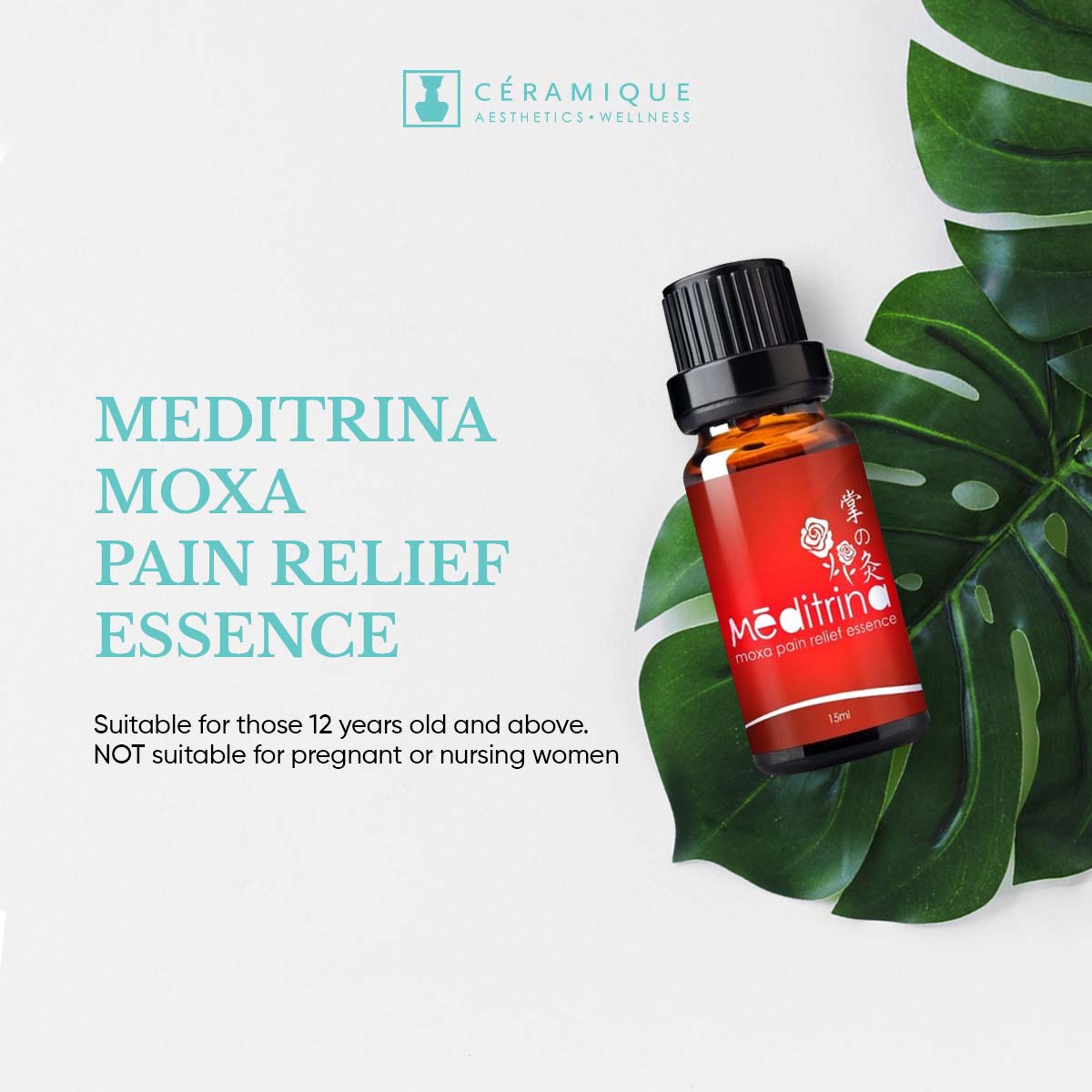 Meditrina Moxa Pain Relief Essence | Natural | Organic