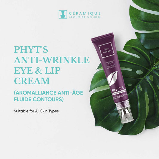Phyt's Anti-Wrinkle Eye & Lip Cream (AROMALLIANCE Anti-Rides Fluide Contours) | Natural | Organic