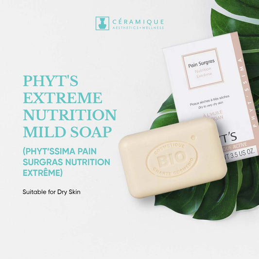 Phyt's Extreme Nutrition Mild Soap (PHYT’SSIMA Pain Surgras Nutrition Extrême) | Natural | Organic