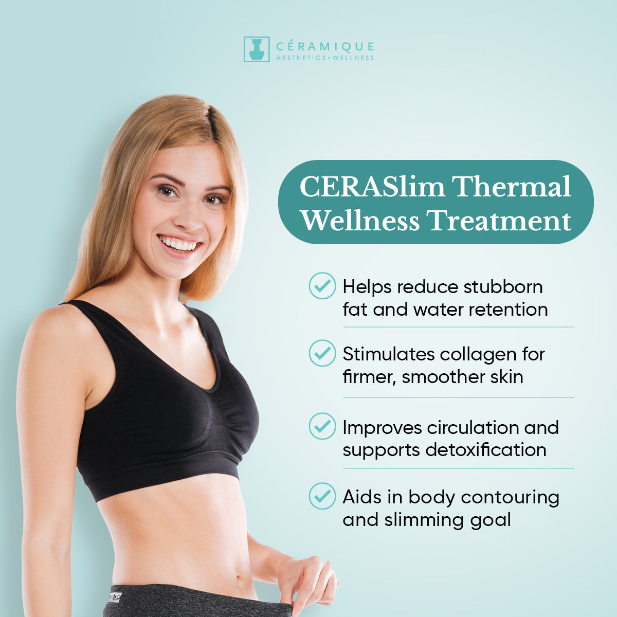 Ceraslim Machine CERASlim Thermal Wellness Treatment – Ceramique Aesthetics